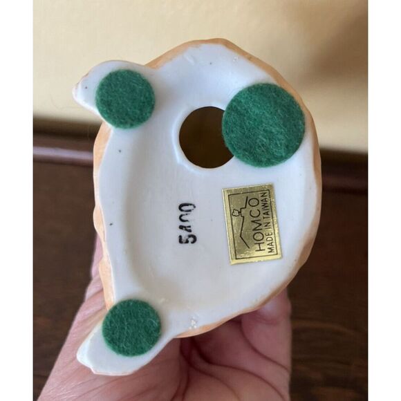 HOMCO Ceramic Angel Figurine With Violin #5400 6" Tall - Picture 6 of 6